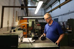 Fotografie Werkstatt Metallwerkstatt als